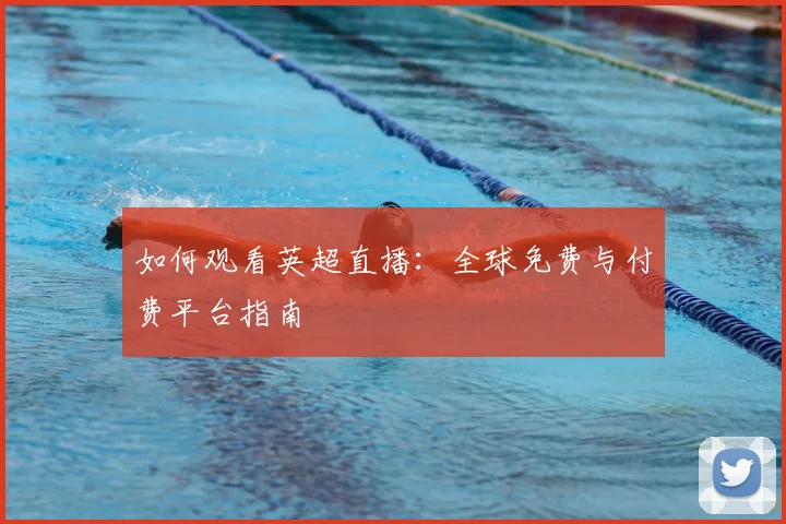 如何观看英超直播：全球免费与付费平台指南